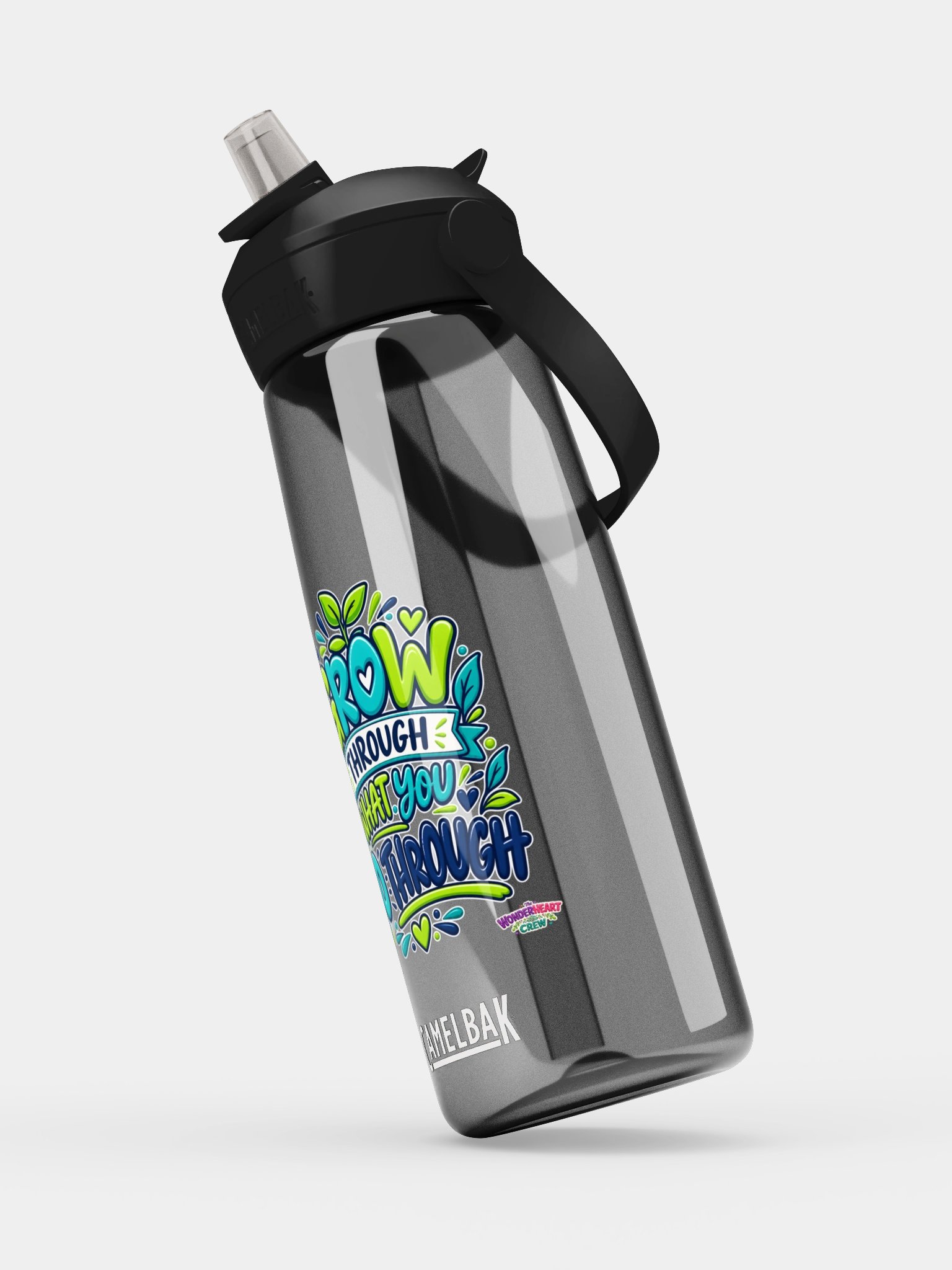 CamelBak Thrive® Flip Straw Inspirational Water Bottle - Grow Through What You Go Through. product image (2)