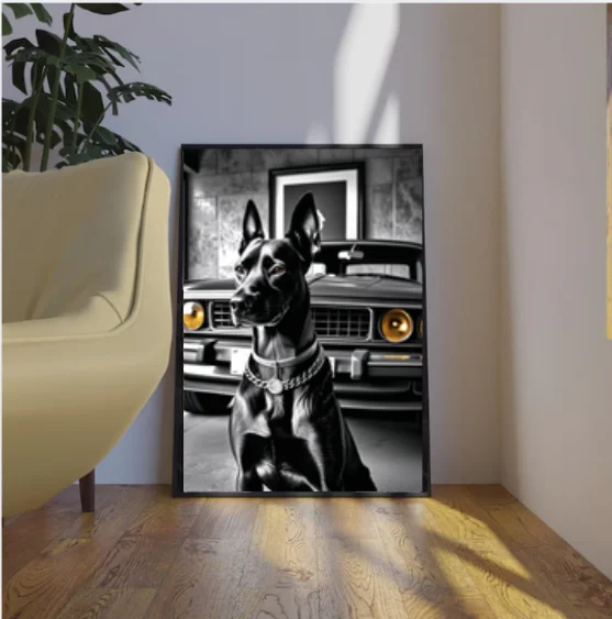 Luxury Doberman Wall Art, product image (5)