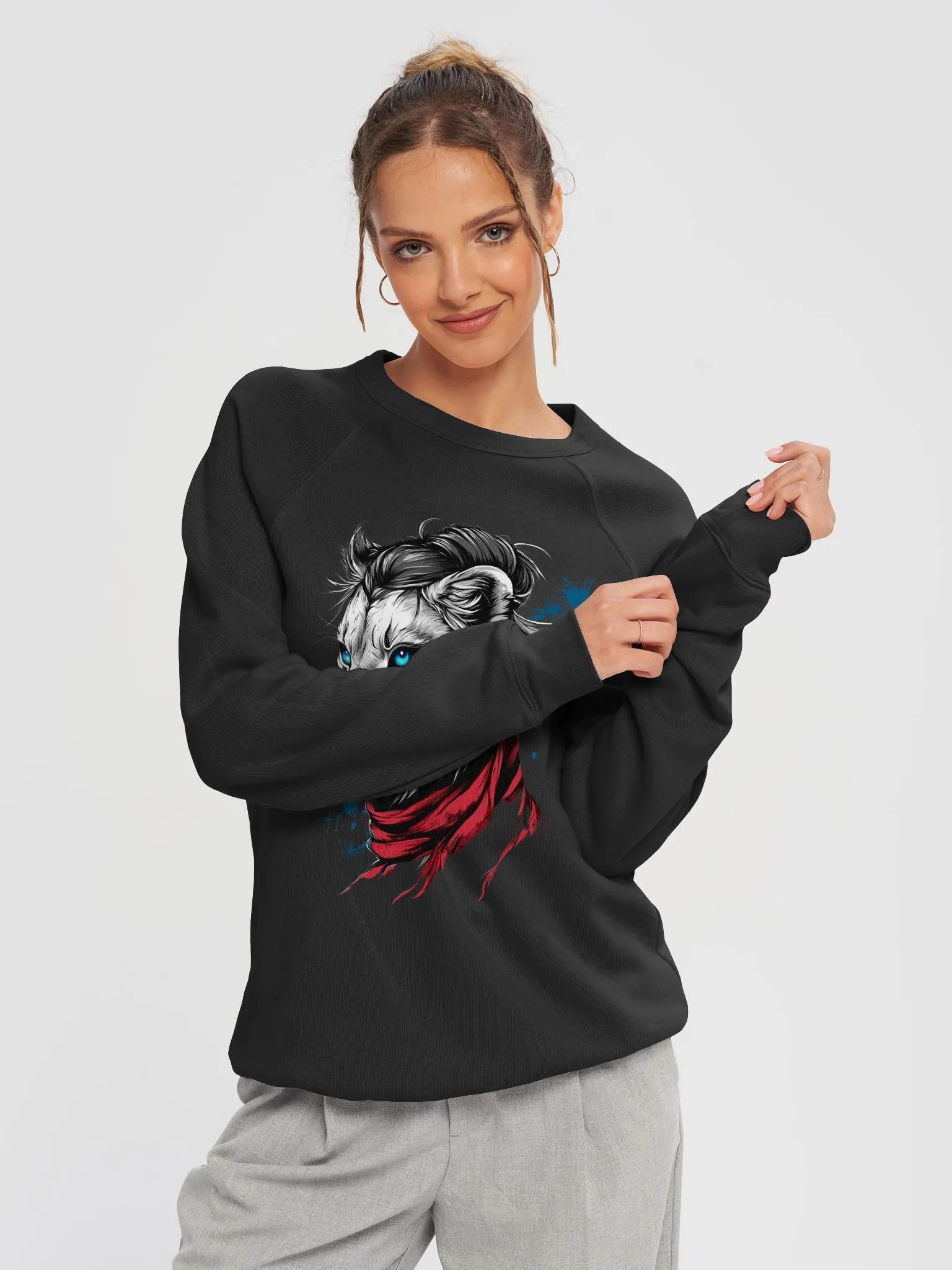 Andrea Lisa's Fierce Leo: Zodiac Power Sweatshirt product image (3)