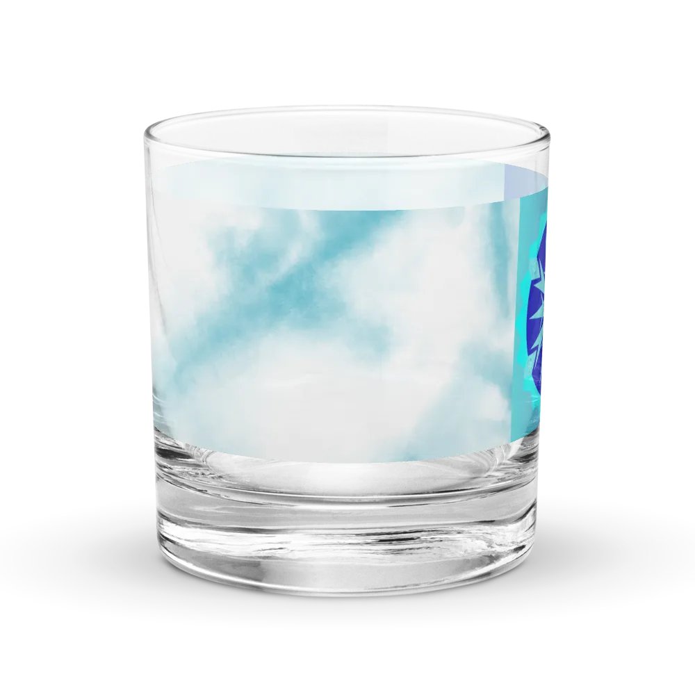 snowflake Rocks Glass product image (3)