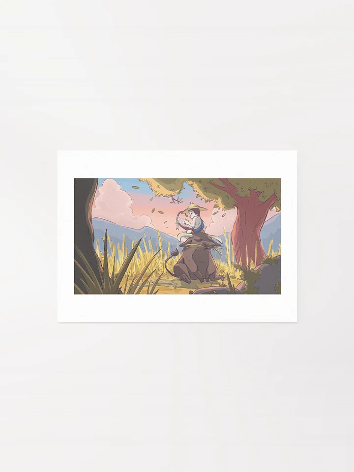 Serenading a Buffalo | Matte Paper Poster product image (1)