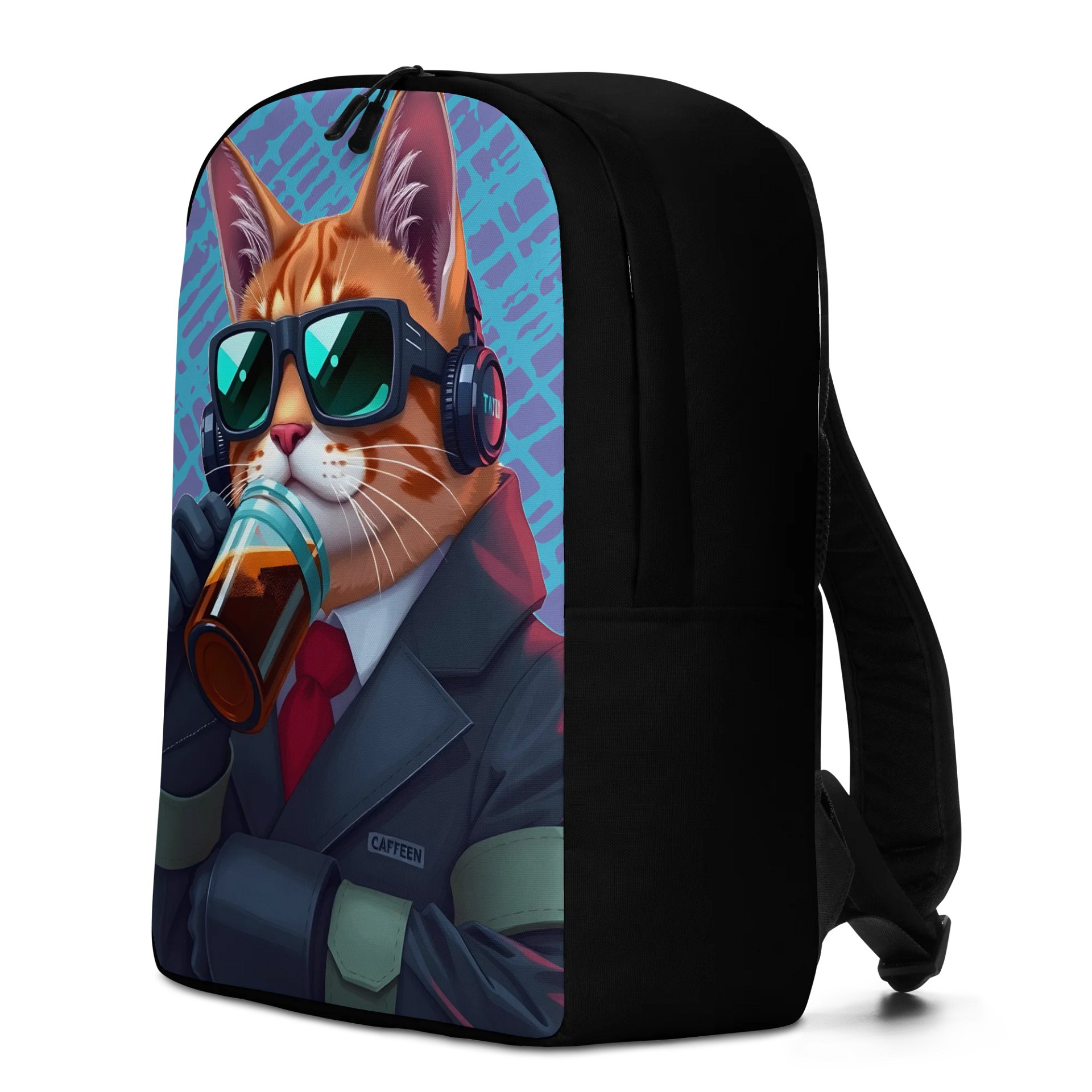 Minimalist Backpack-Café Kitty product image (2)