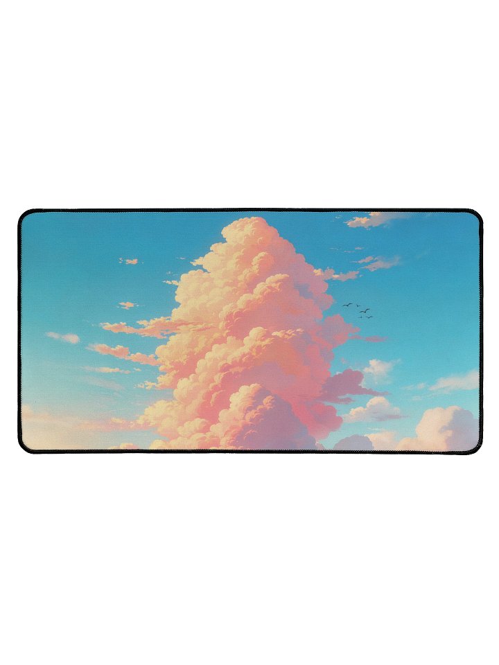 Pastel Clouds Sky - Desk Mat product image (1)