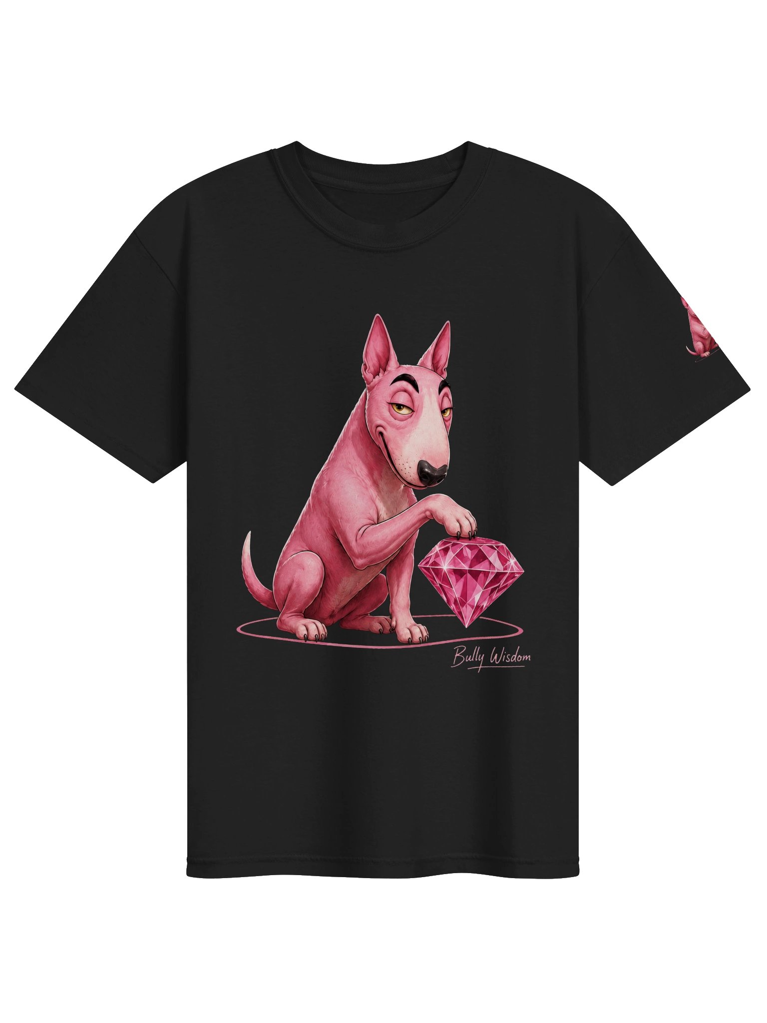 Bull Panther – Bull Terrier Character T-Shirt product image (2)