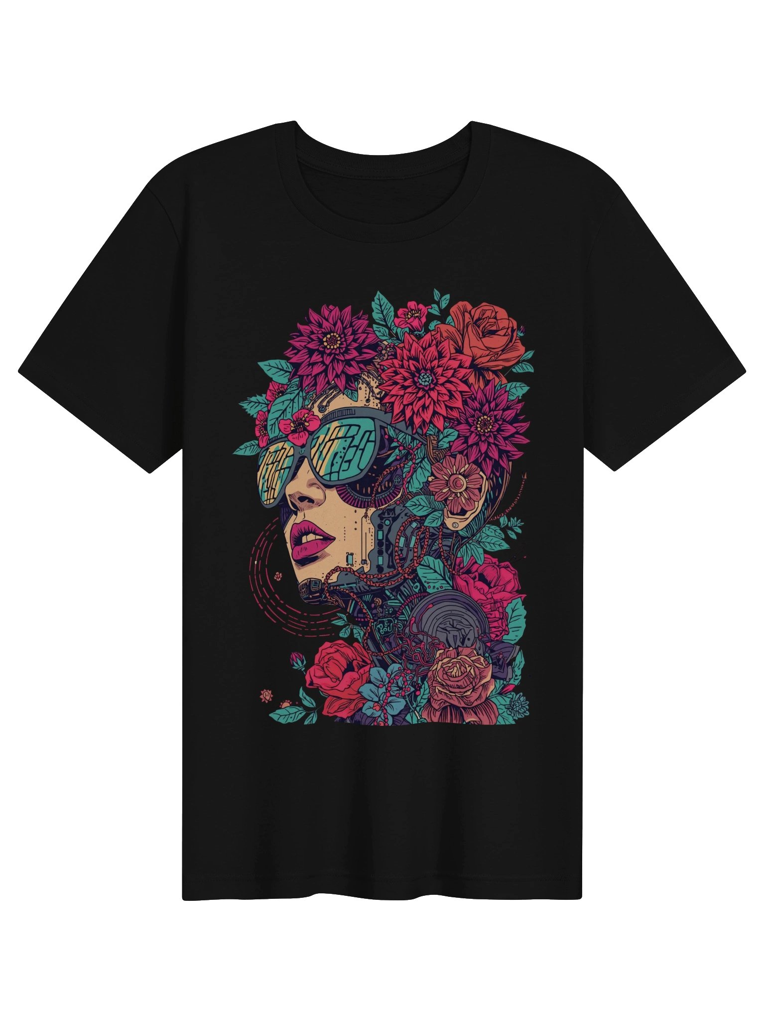 Floral Vision Sunglasses Supersoft Tee product image (1)