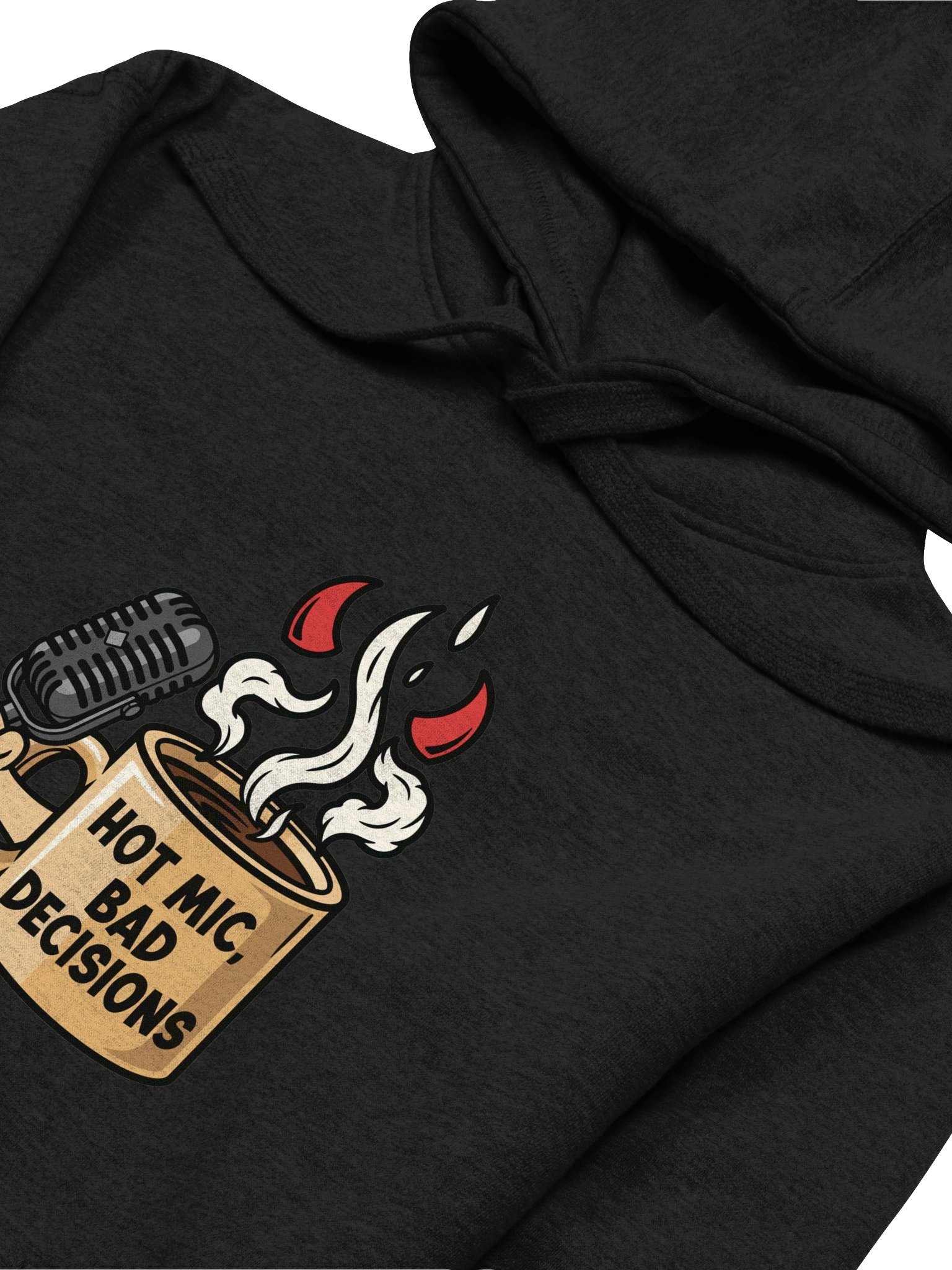 Hot Mic, Bad Decisions Hoodie product image (30)