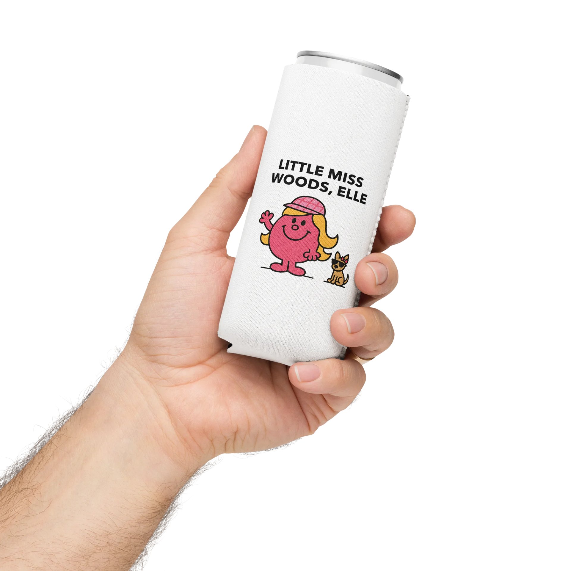 Little Miss Elle Woods Can Cooler – Funny Legally Blonde Coozie for Sorority Fans product image (1)