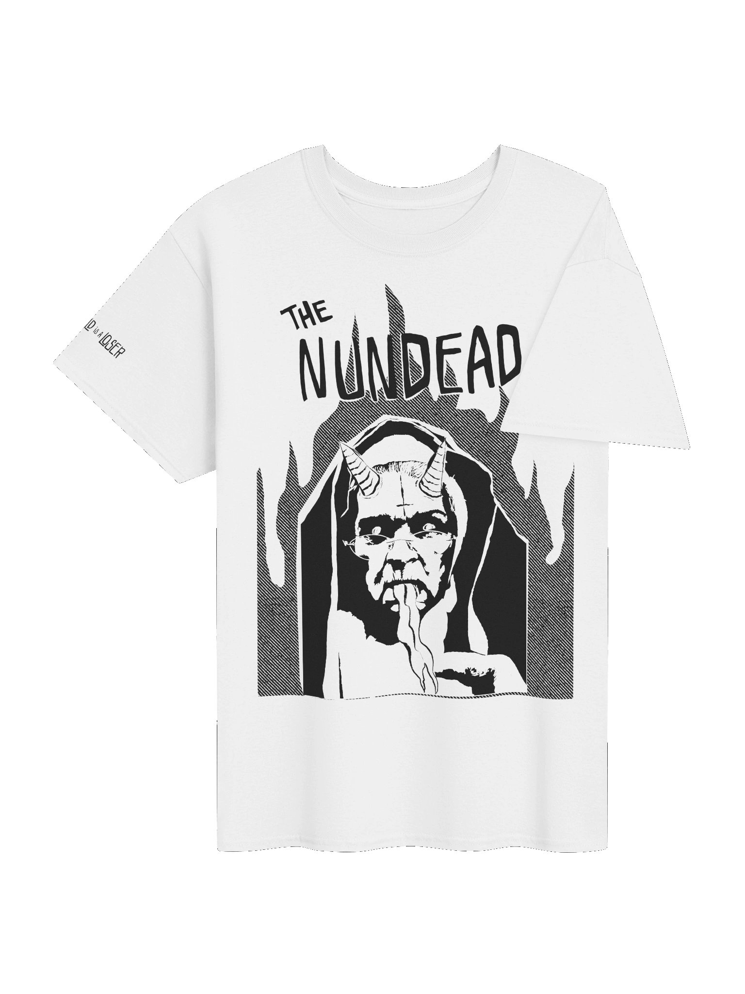 NunDead White Tee product image (4)