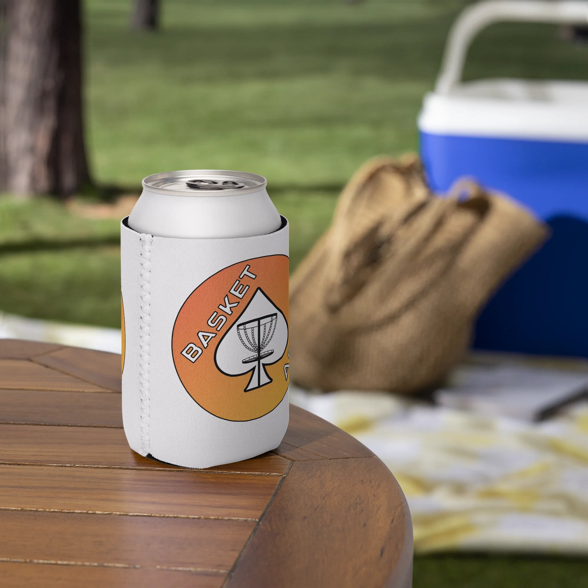Basket Ace (Circle) Koozie product image (5)