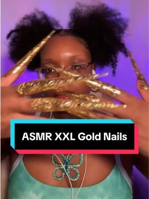 New gold clawzzz ✨ nail tapping & clacking for instant tingles #asmr #notalkingasmr #relaxingvideos #asmrcommunity #asmrfyp 