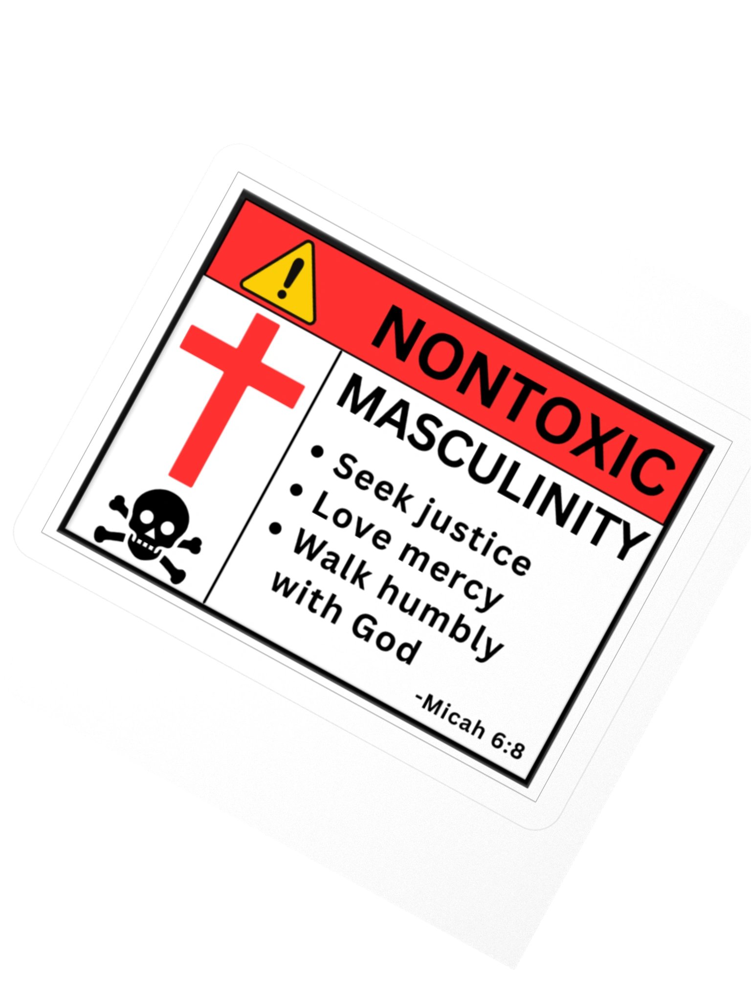 Non-Toxic Masculinity Sticker product image (2)