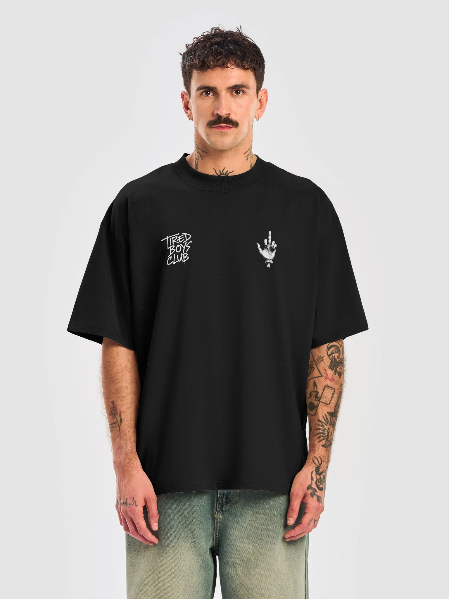 TERROR & LOVE LEMON Dark Organic Oversized T-Shirt product image (4)