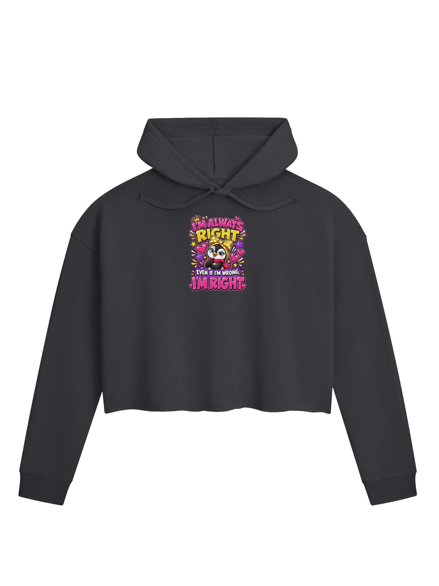 I’m Always Right Lulu Cropped Hoodie product image (1)