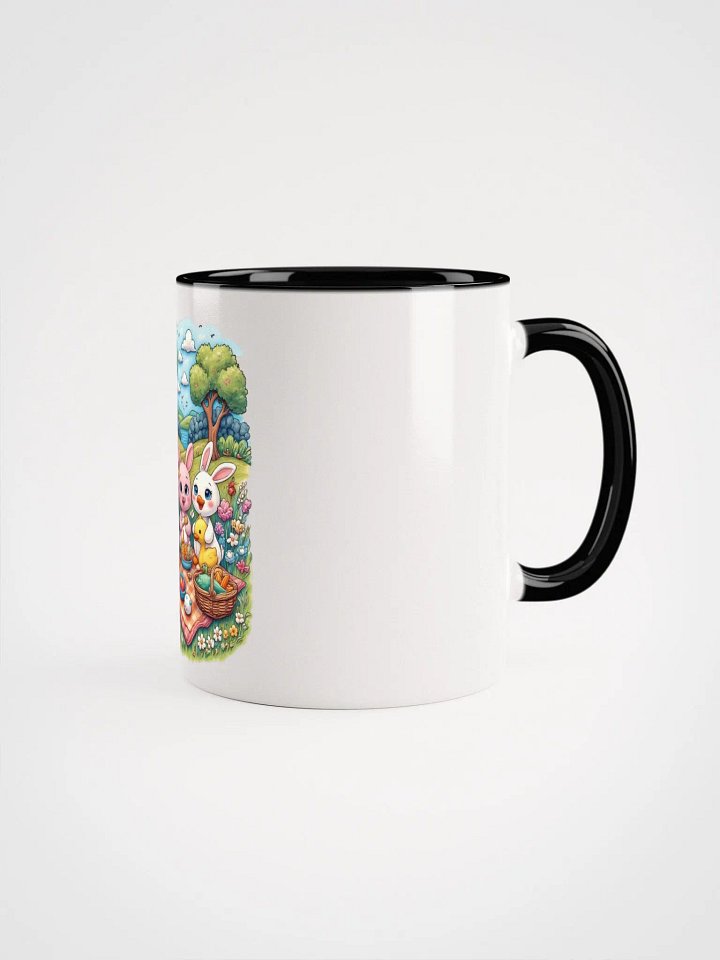 Whimsical Baby Animal Picnic Friends Ceramic Mug product image (4)