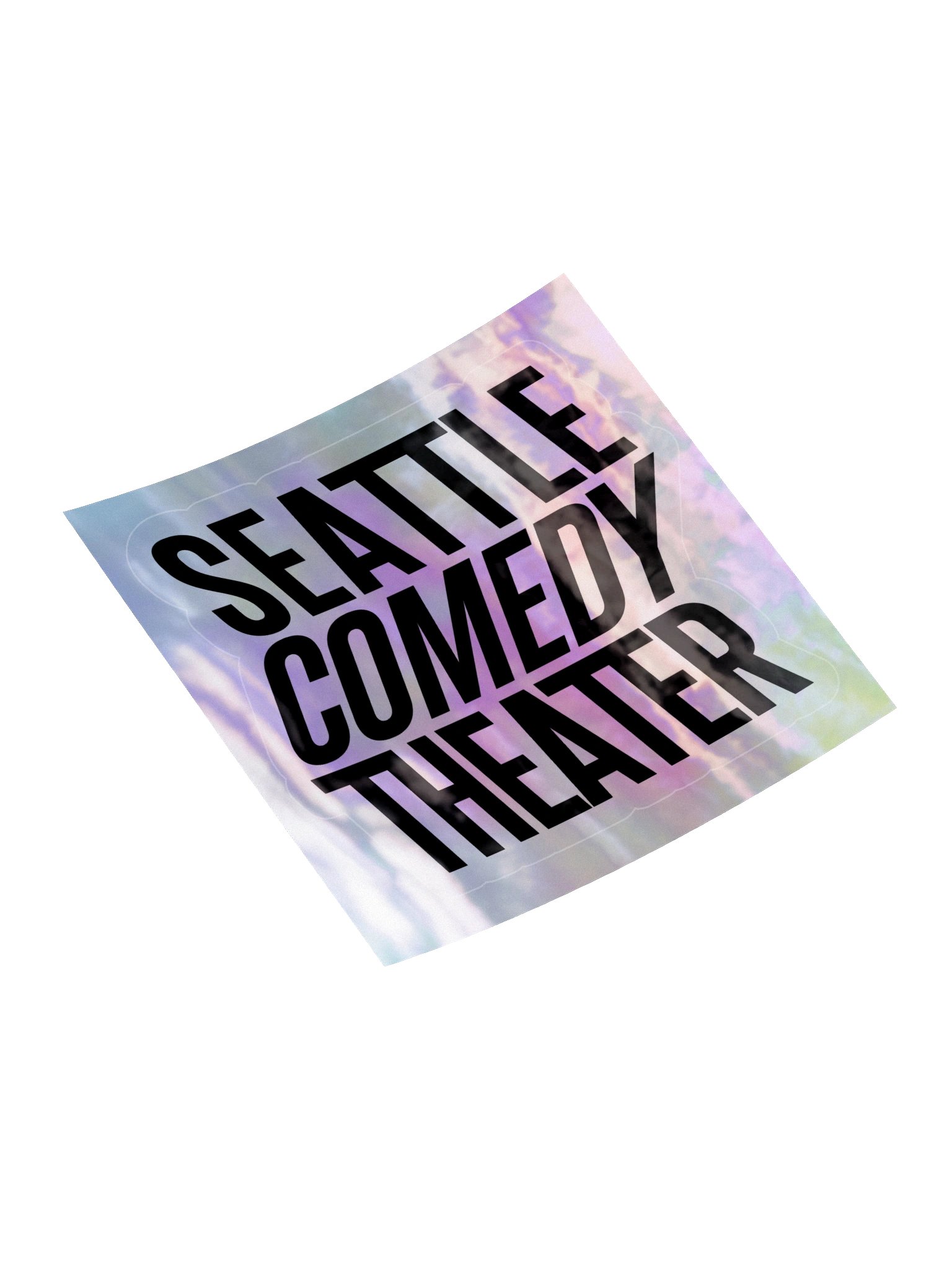 Seattle Comedy Holographic Sticker product image (4)