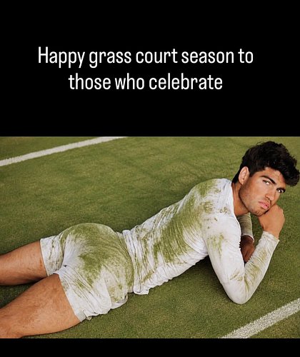 We can officially turn the page on whatever that clay court season was. And even though Carlos won’t be participating on the ...