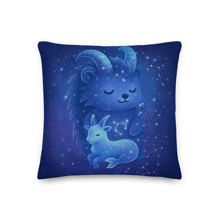 Zodiac hedgie Capricorn pillow product image (2)