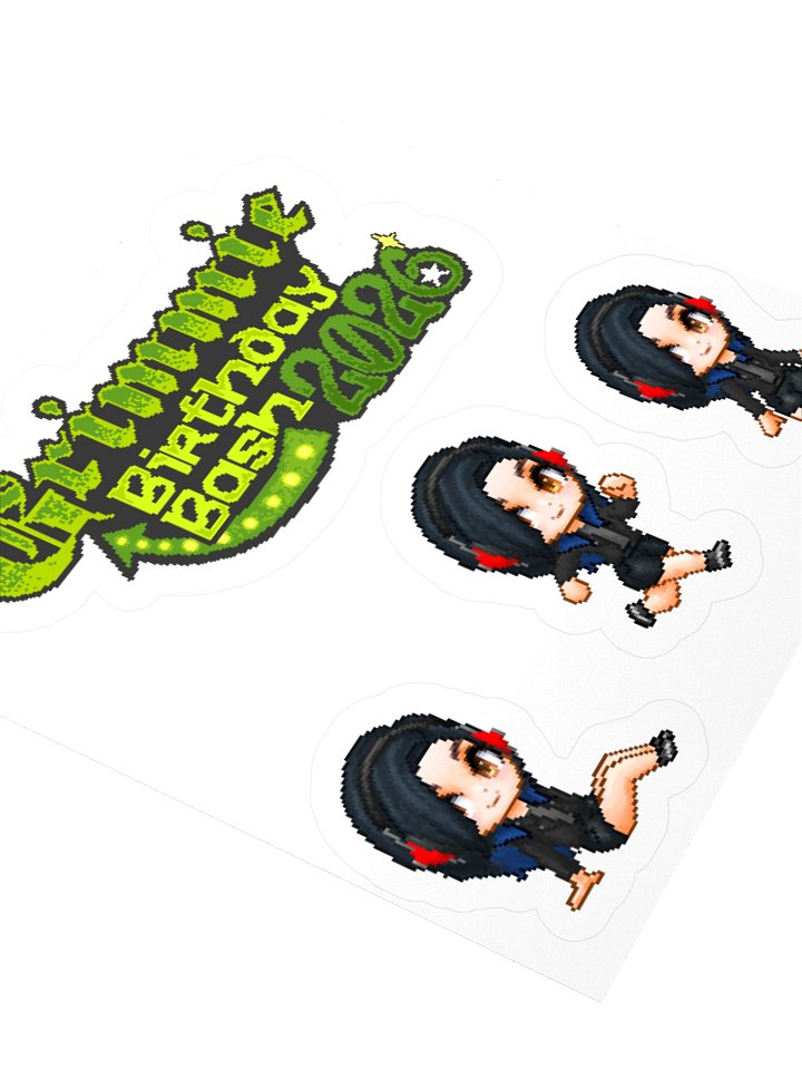 2026 Grimmie Birthday Bash Stickers product image (1)