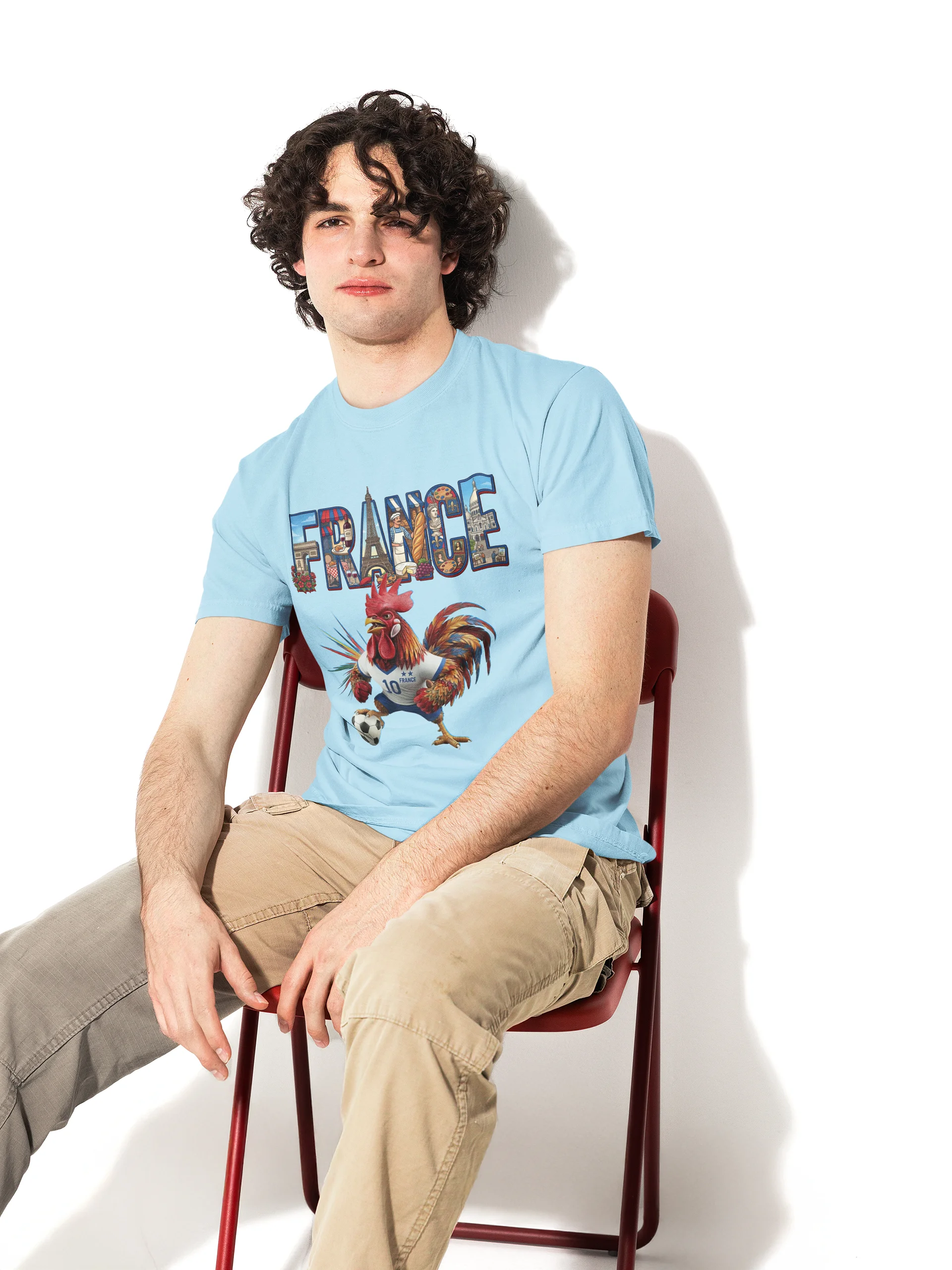 France Football Rooster "Le Coq" - Heritage & Pride Fan Jersey product image (1)