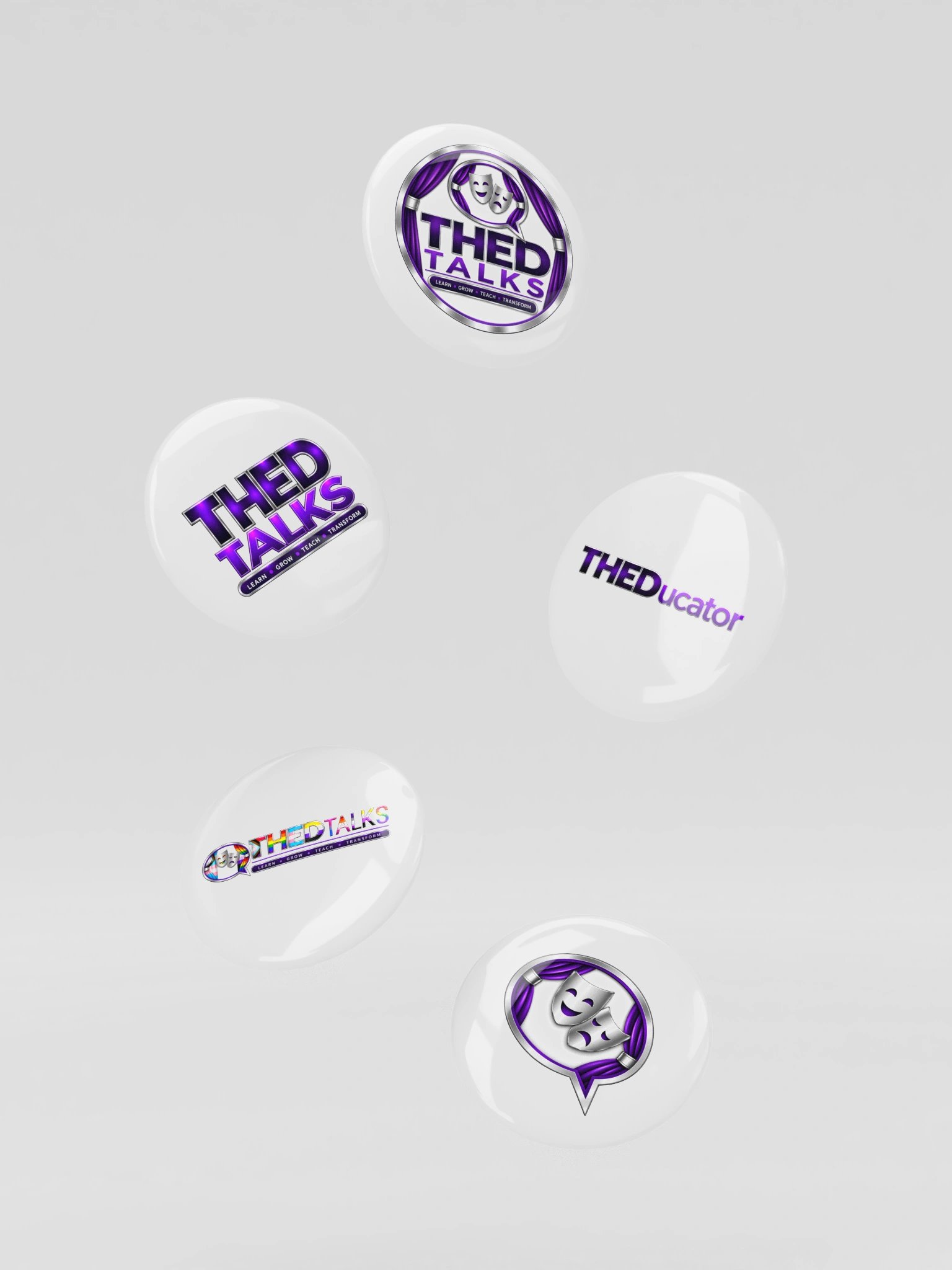 THED Talks Buttons product image (6)