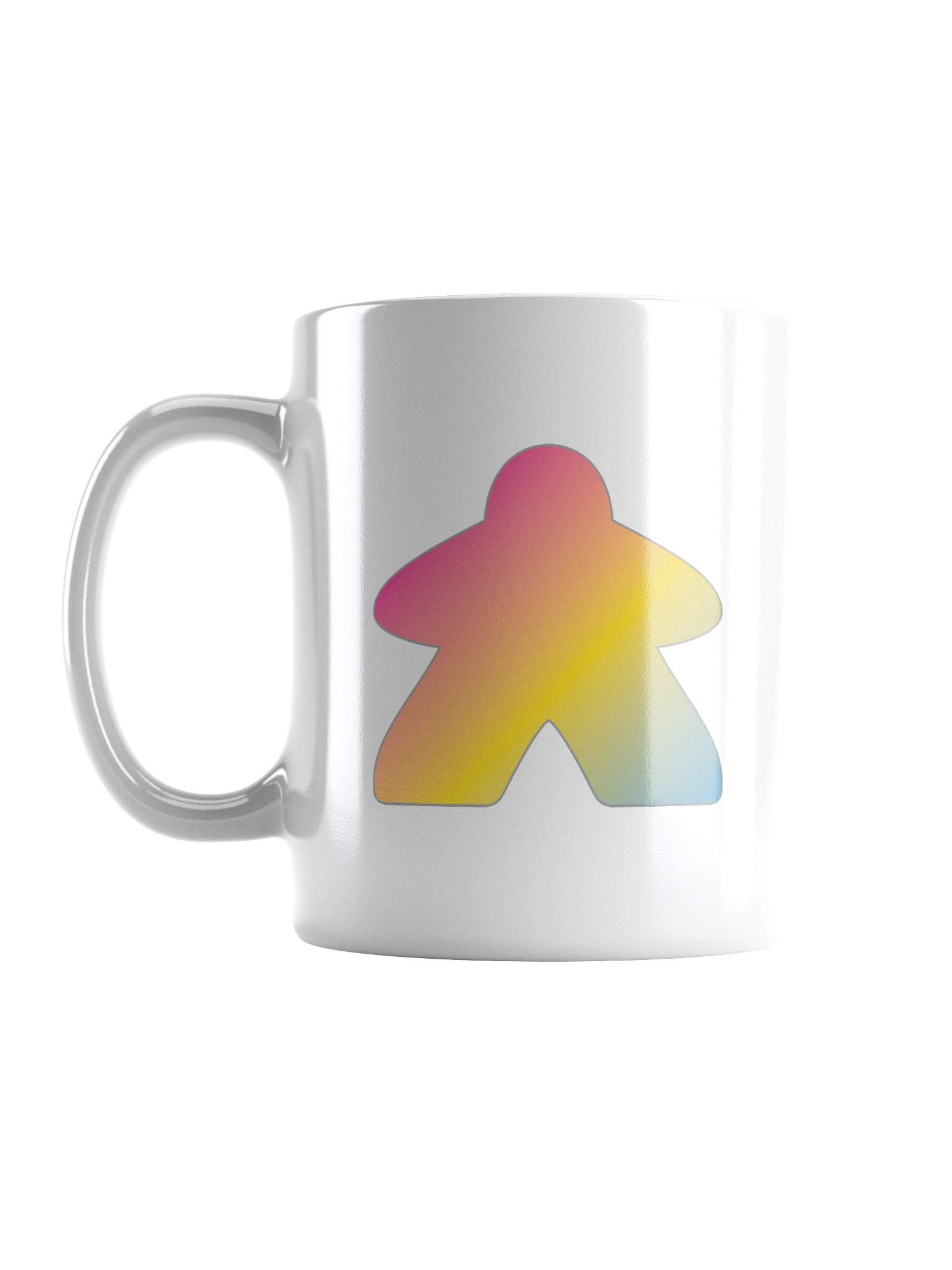 Pansexual Pride Gradient Meeple Mug product image (6)