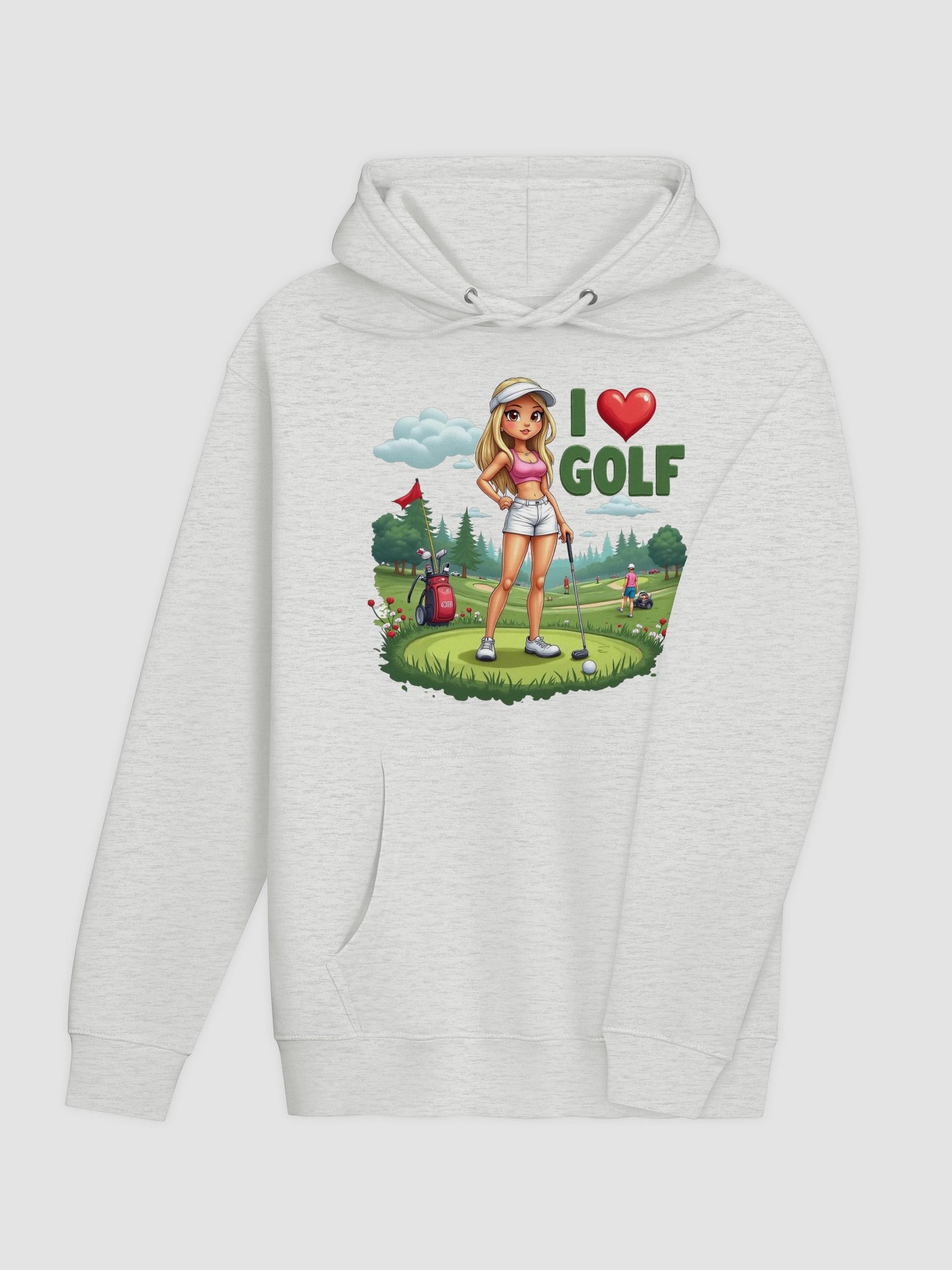 I ❤️ GOLF Unisex Premium Hoodie product image (12)