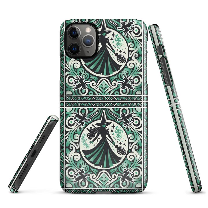 Wicked Spanish Tile Elphaba iPhone Case – Broadway-Inspired Snap Case product image (5)