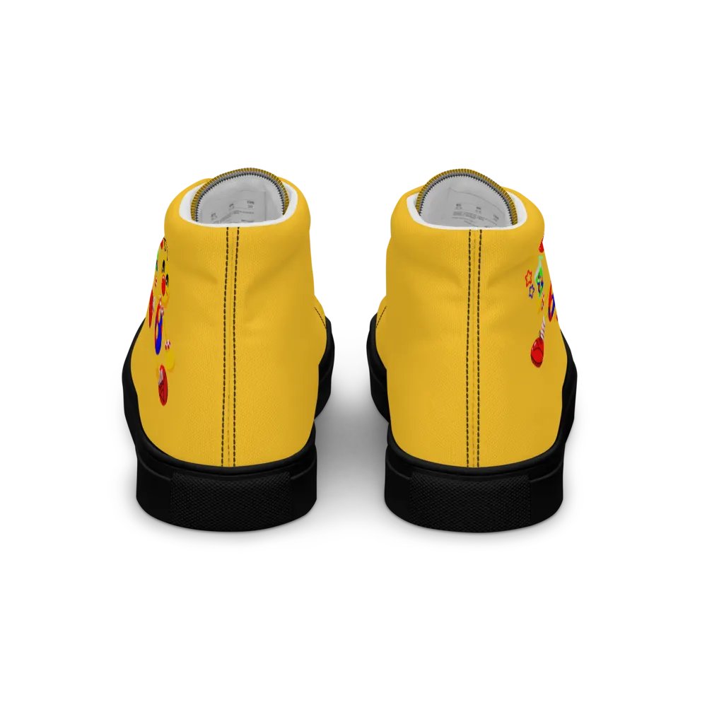 Yellow and Black Boyoyoing Sneakers product image (4)