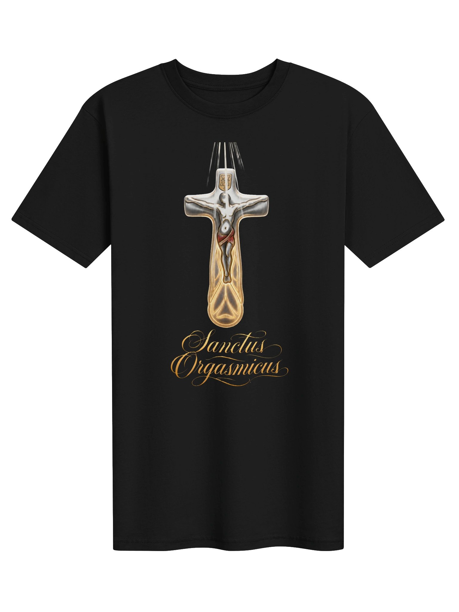 Sanctus Orgasmicus: Divine Intervention Heavyweight Tee product image (1)