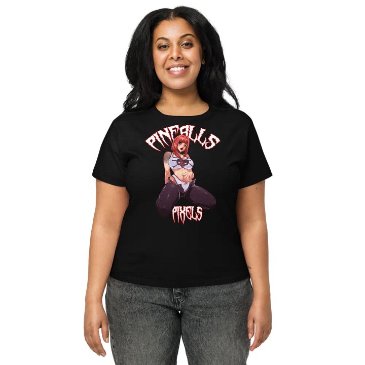 Makima x Lita Cosplay High Waisted Black Shirt product image (1)