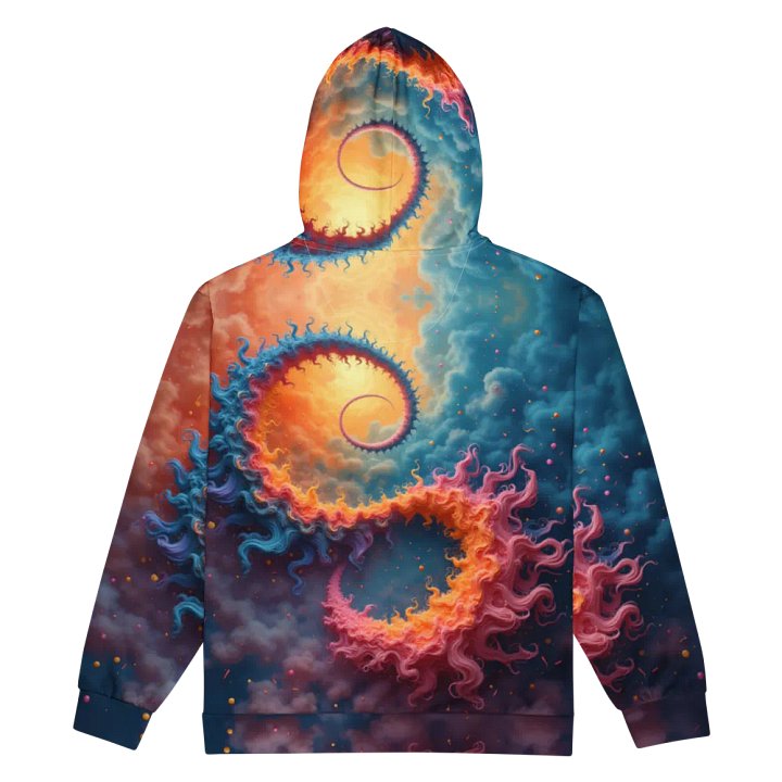 Zippered Hoodie - FRACTAL product image (2)