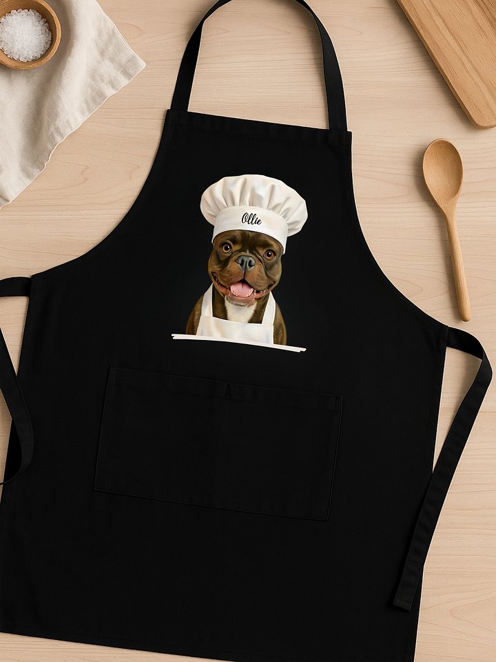 OUR BEST FRIEND IN THE KITCHEN! / ORGANIC COTTON APRON product image (6)
