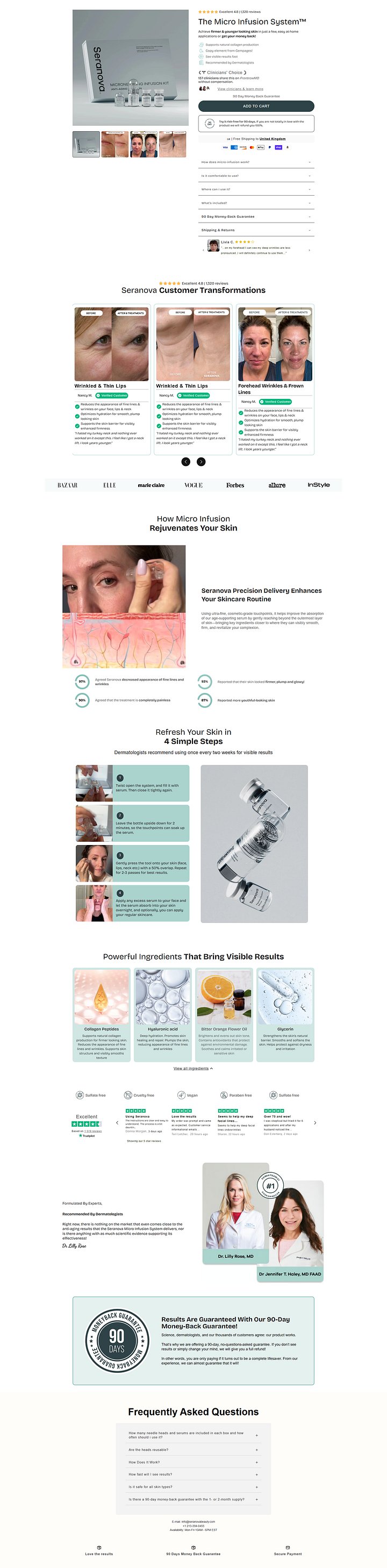 High-Converting Shopify Landing Page for Skincare Brands | CRO Optimized DTC Template | GemPages product image (2)