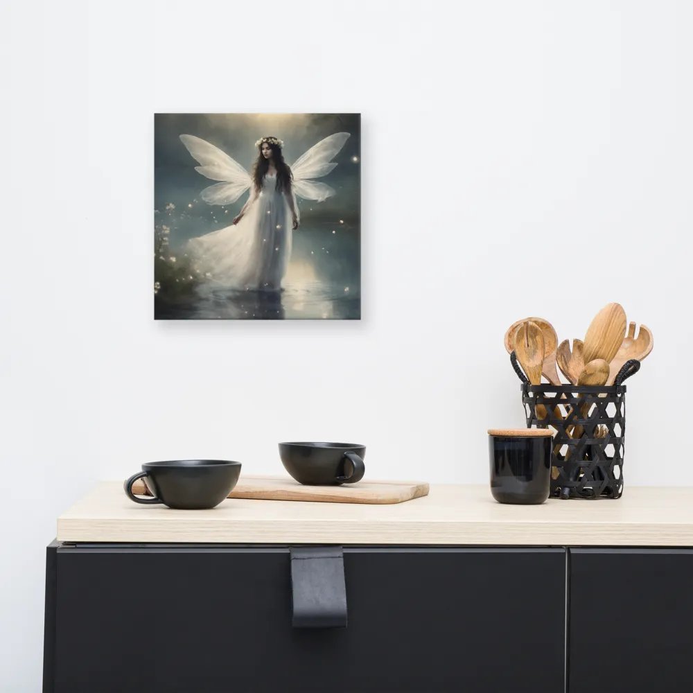 Fairy and Fireflies By Lake Wall Art product image (3)