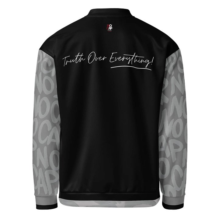 No Cap | Monochrome Flex Signature Bomber | Black Tag Edition product image (2)