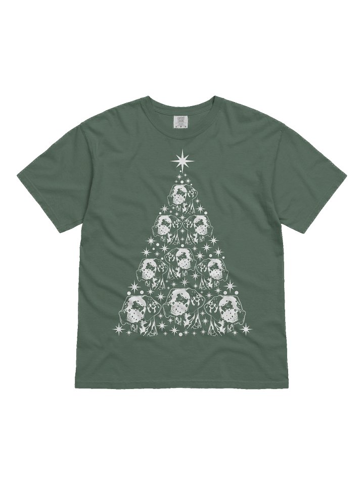 Dalmatian(2) Christmas Tree T-Shirt product image (2)