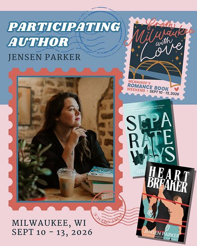 this weekend 🤭

I’m so excited to be at From Milwaukee With Love Book Crawl tomorrow! 📖💕

I’ll have copies of all four books ...