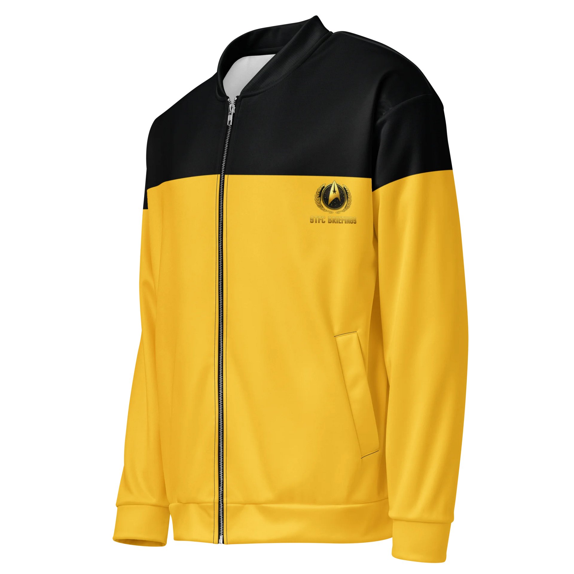 STFC Briefings Engineering Yellow Bomber Jacket product image (3)