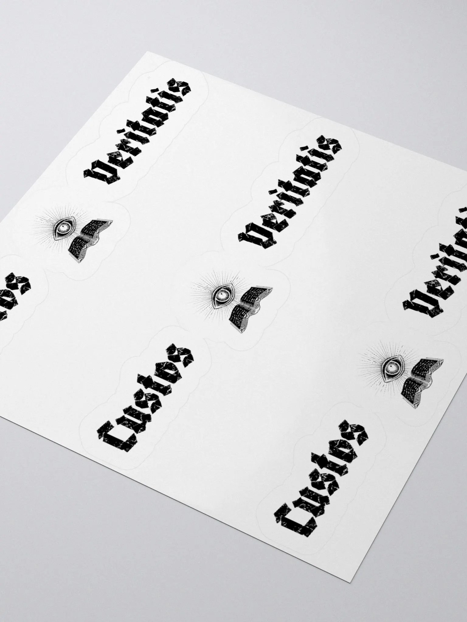 Custos Veritatis Black Eye Banner Sticker product image (3)