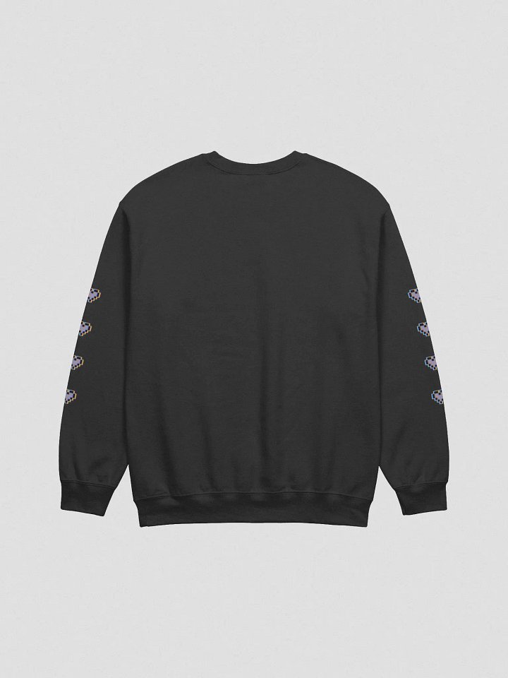 GLITCHED OUT - Crewneck with sleeve print product image (2)