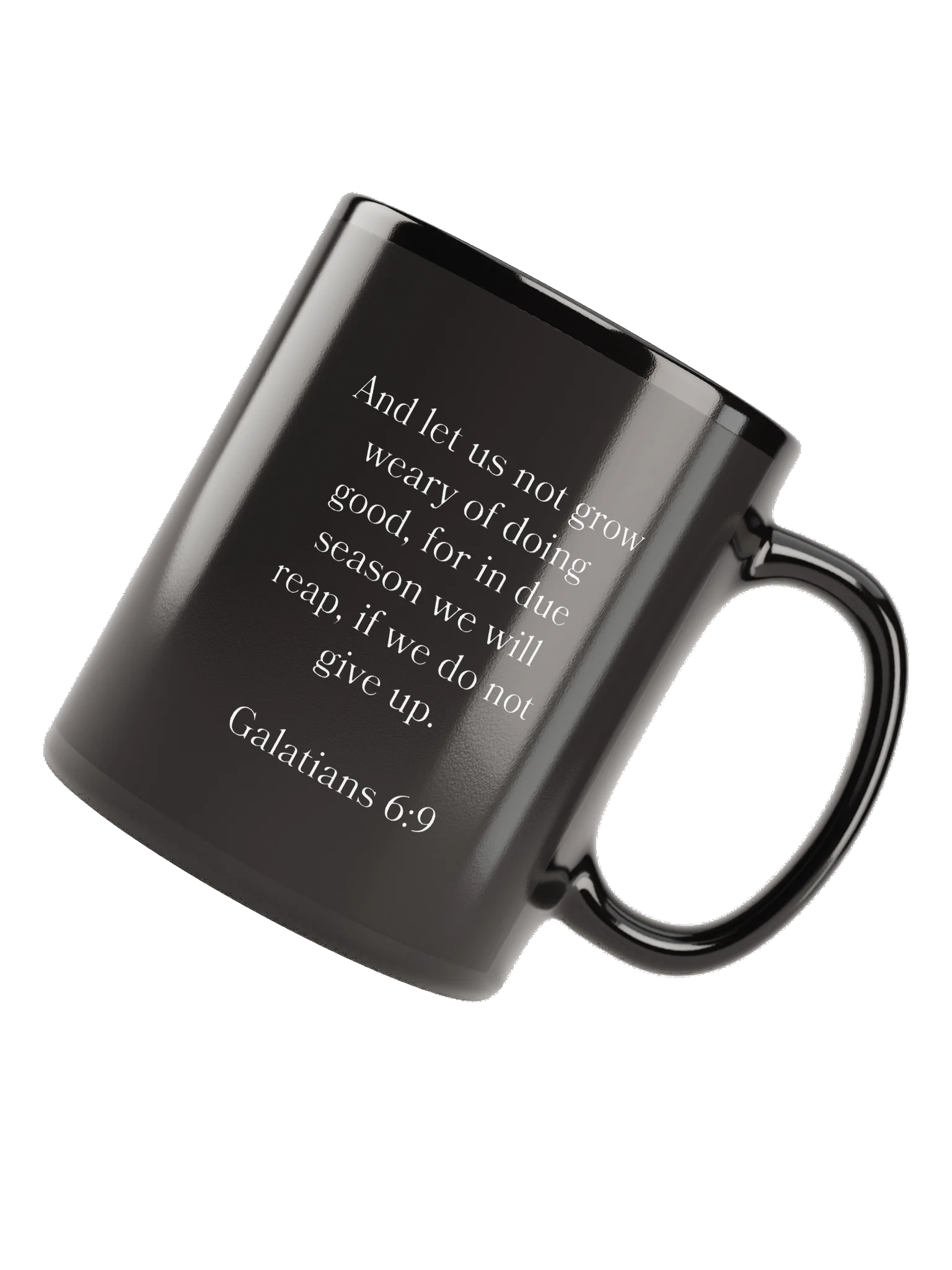 Let us not Grow Weary Bolt Mug product image (6)
