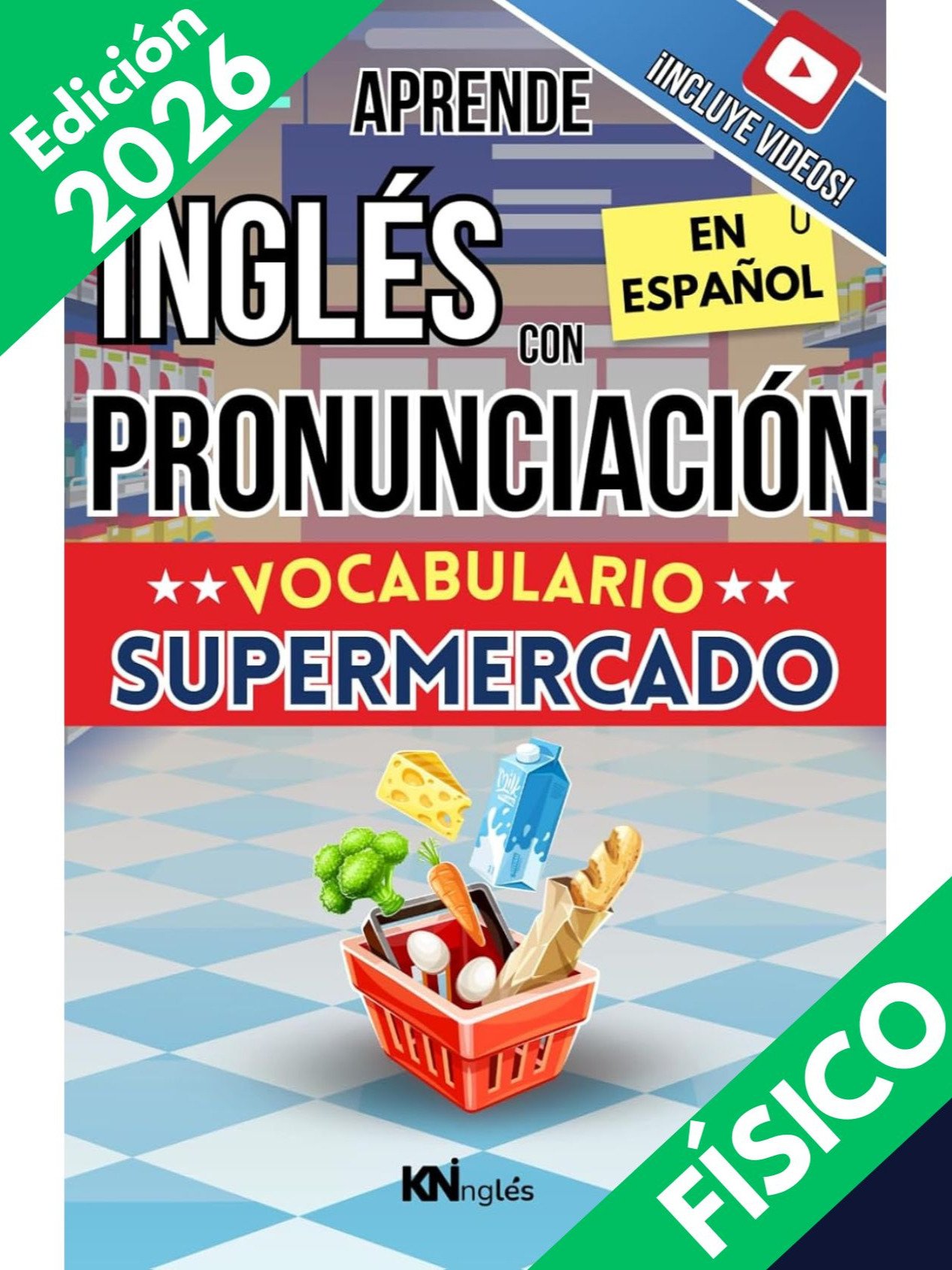 Supermercado - Marqueta - Market / libro para aprender inglés con pronunicación / trabajos en marketa product image (1)