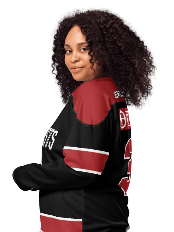 Outcasts Hockey Jersey Red/Black product image (2)