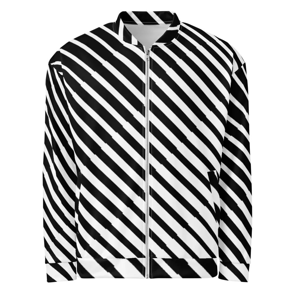 Dynamic Lines All-Over Bomber Jacket product image (2)