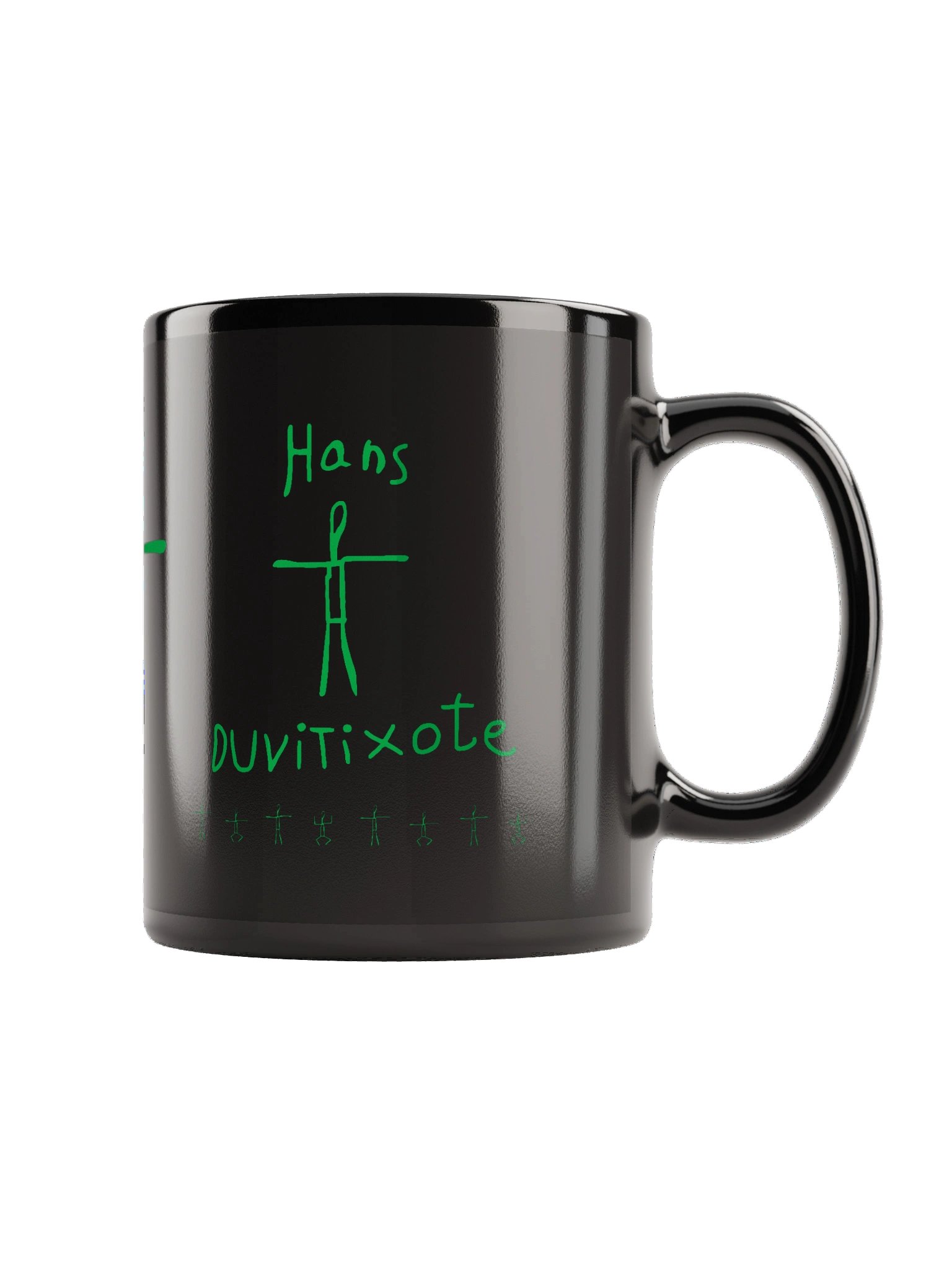 HANS DUVITIXOTE MUG - BLACK product image (3)