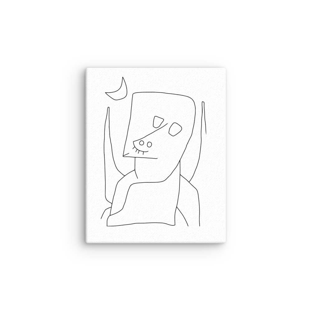 Paul Klee — Angel Applicant | Color Your Own Canvas Print product image (10)