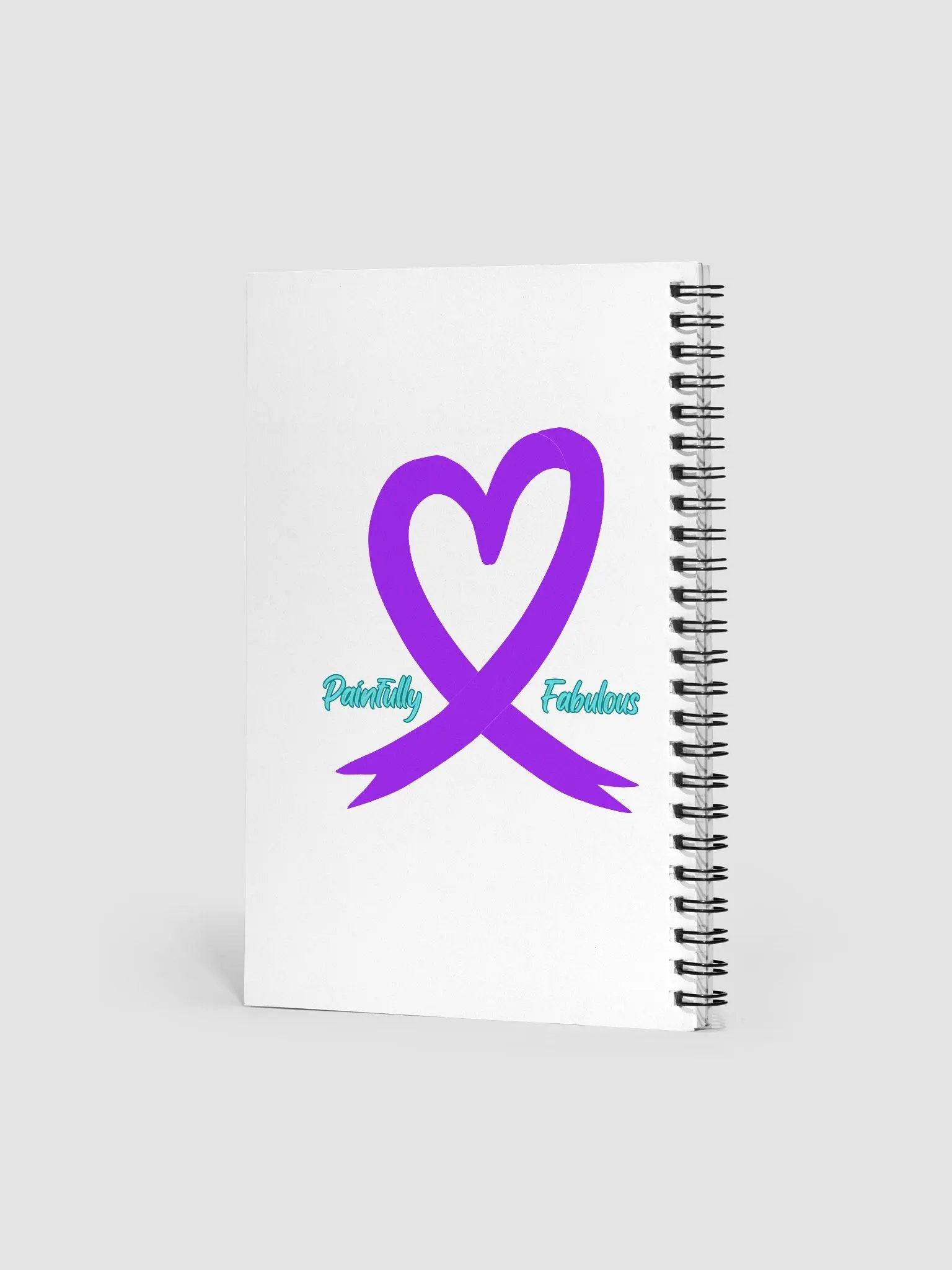 Chronic Pain Warrior Bubble Ribbon Notebook (140 Pages) product image (2)