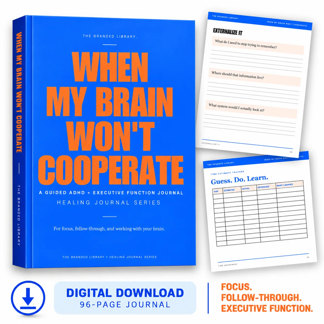 When My Brain Won't Cooperate - ADHD product image (1)