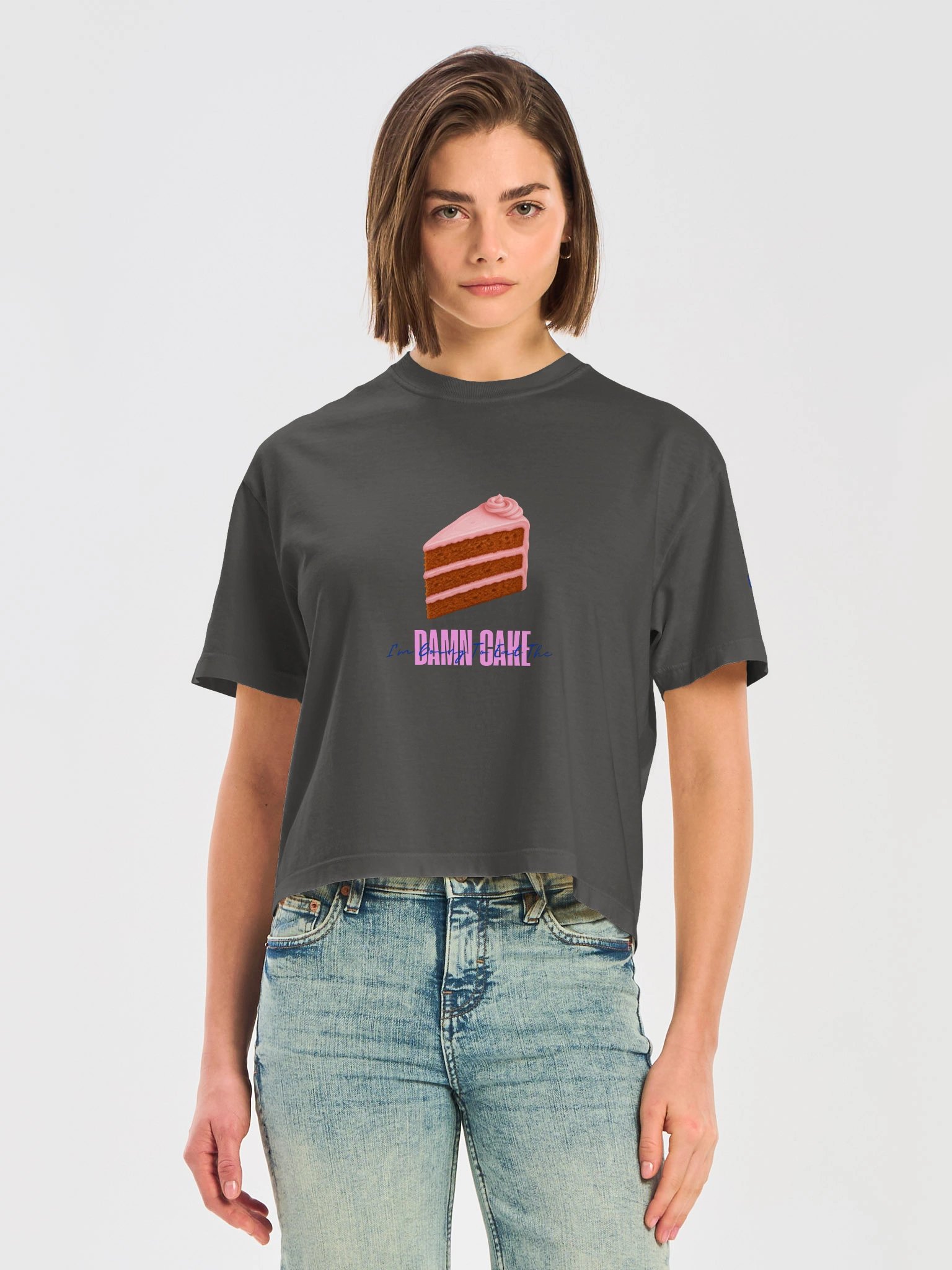 LX Vibes Eat The Cake Loose Fit T-Shirt product image (10)