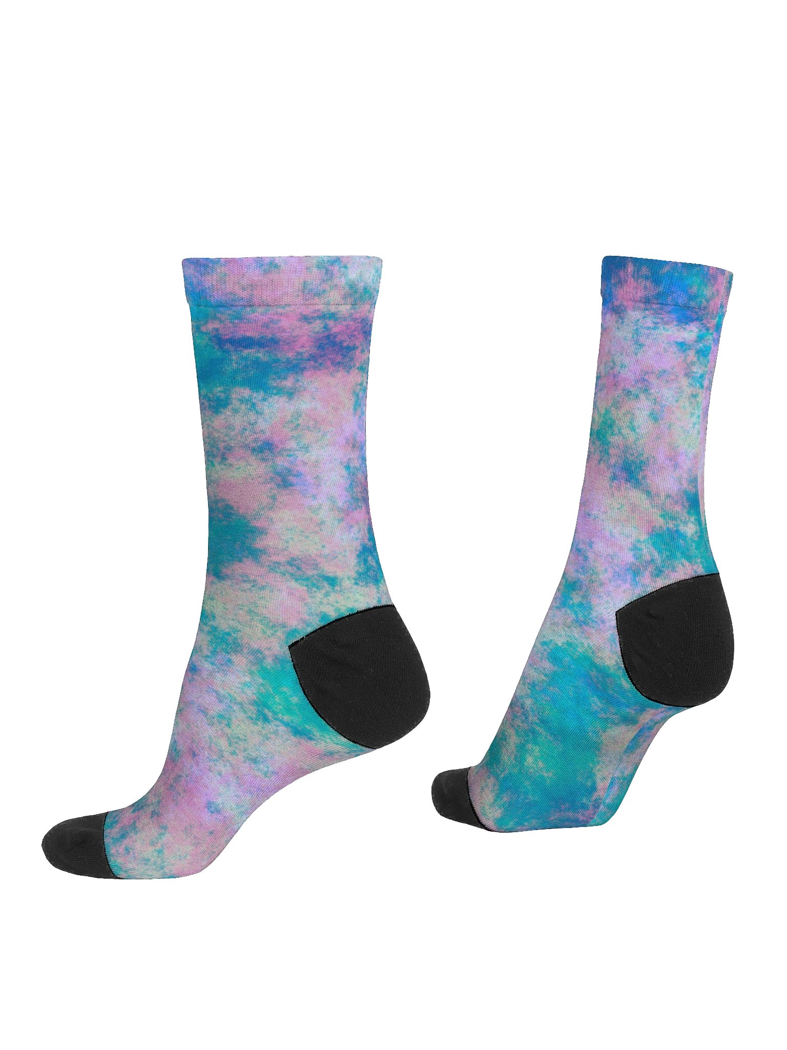 Aqua EcoChic Artistry Crew Socks product image (4)